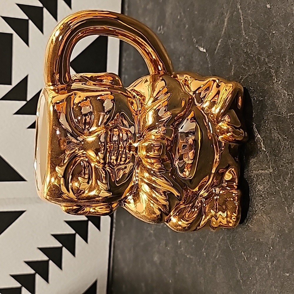 Strawberry street copper buddha coffee mug